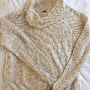 Free People Cowl Neck Sweater